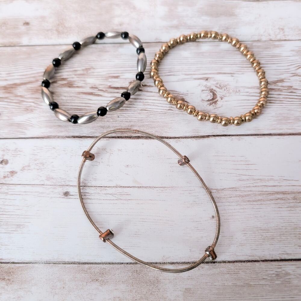 Set of 3 Bracelets - Fair Condition